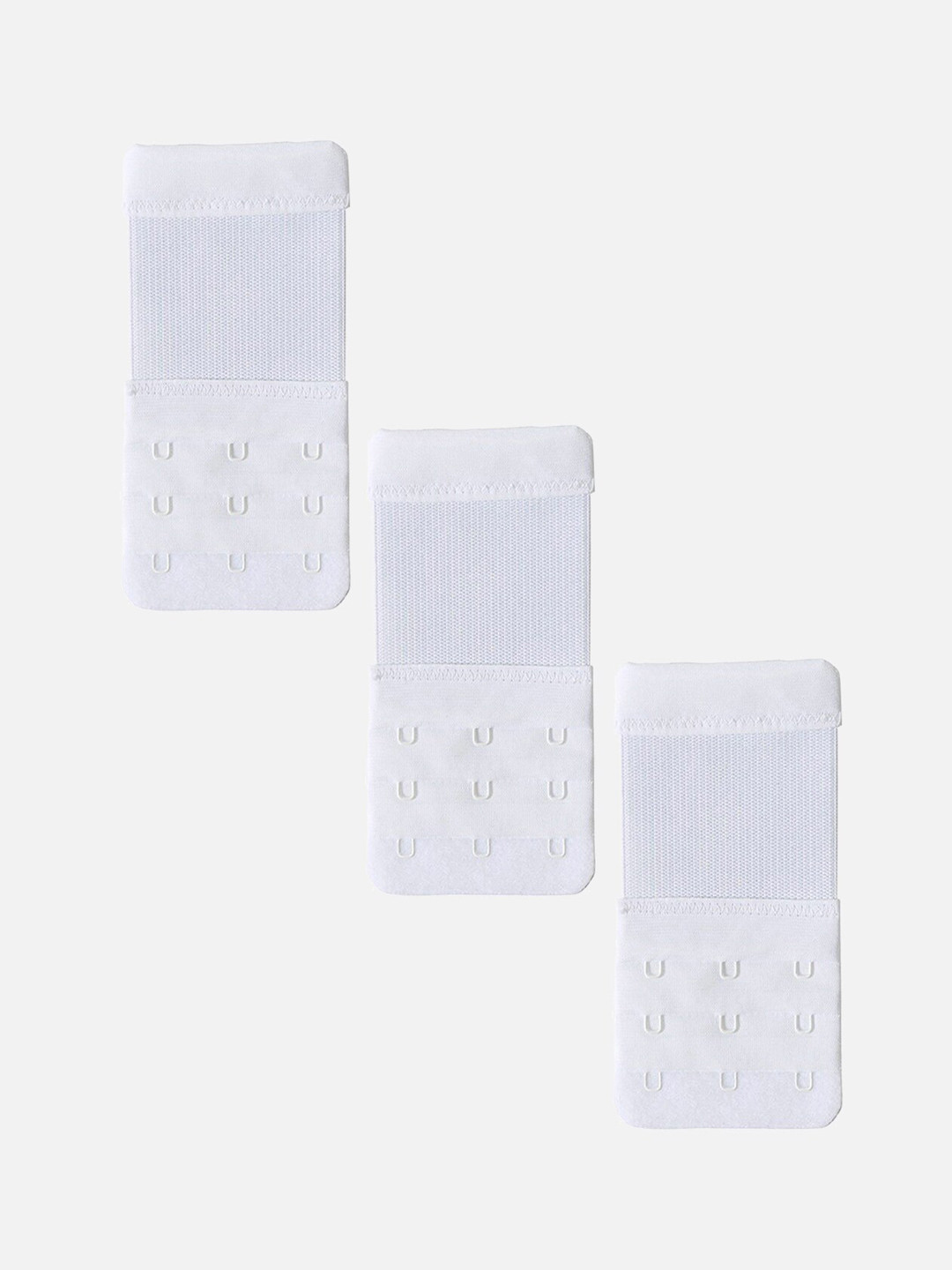 StyFun Set Of 3 Hook & Eye Stretchy Bra Extenders