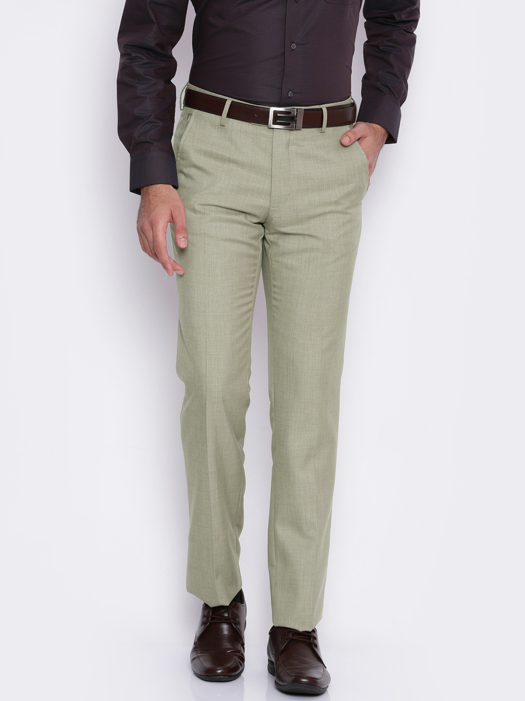 Buy Ruggers Mens Modern Casual Trouser Regular Pants  RGCTRME20024A05Ecru32 at Amazonin
