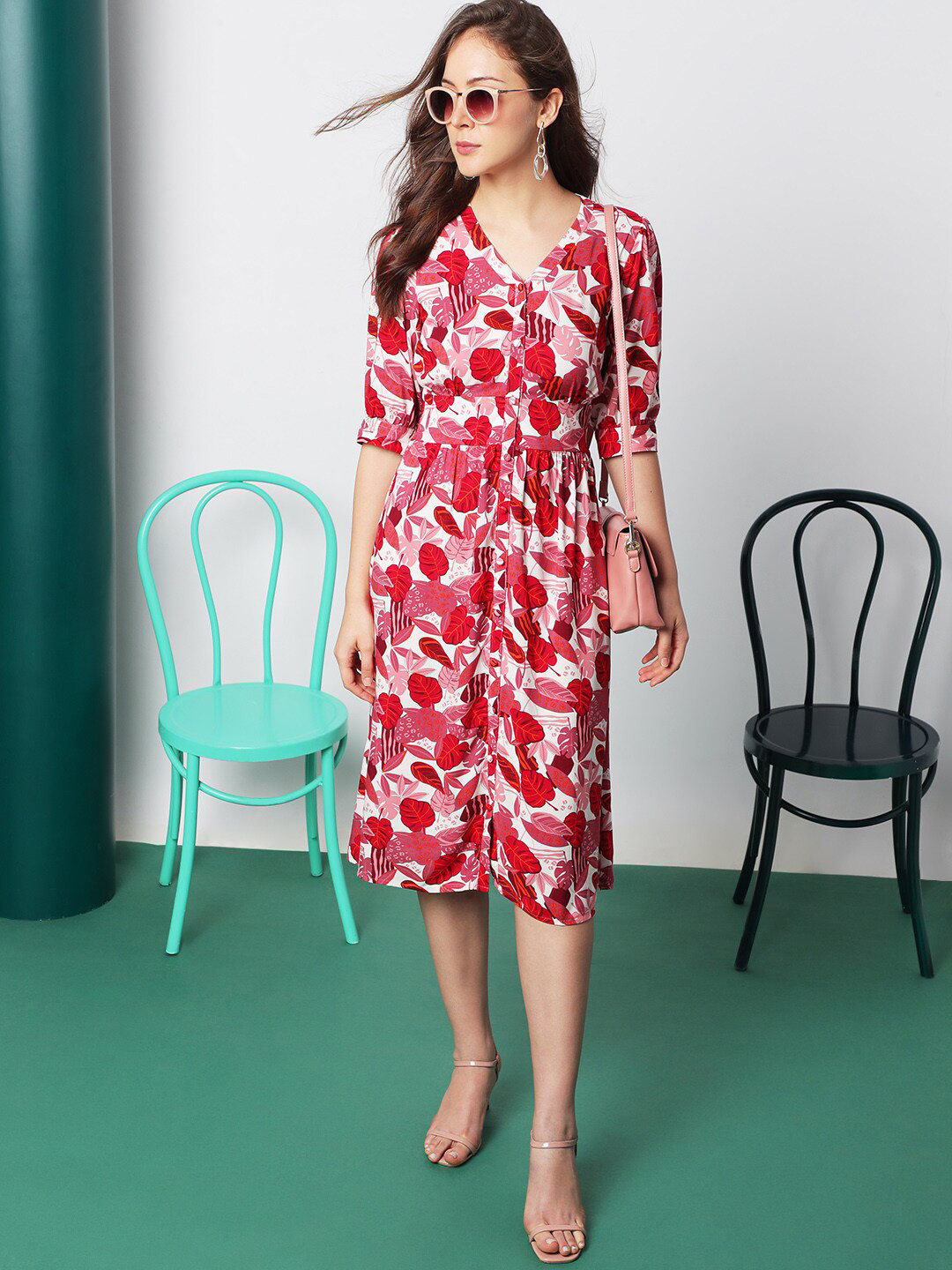 Vero Moda Floral Printed Dress