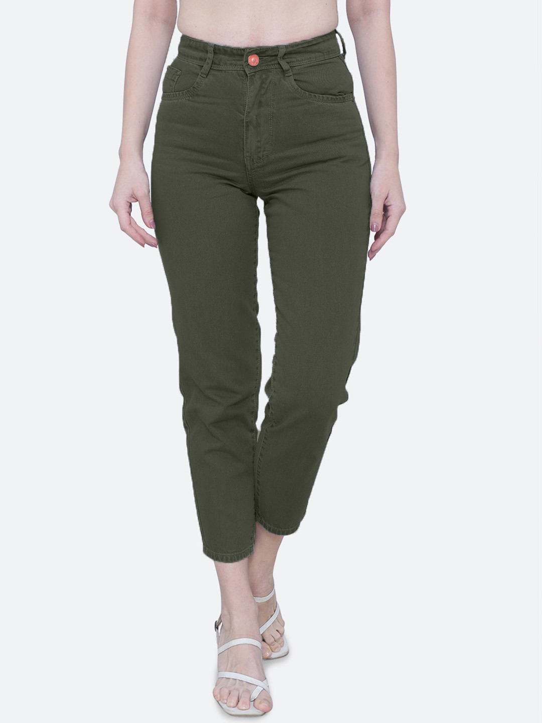 FCK-3 Women Eton Boy High-Rise Jeans