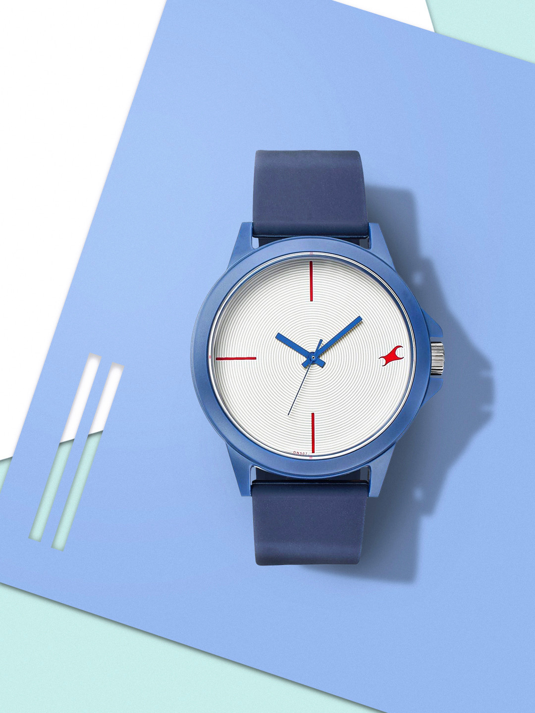 Fastrack Dial & Straps Analogue Watch 38024PP62W