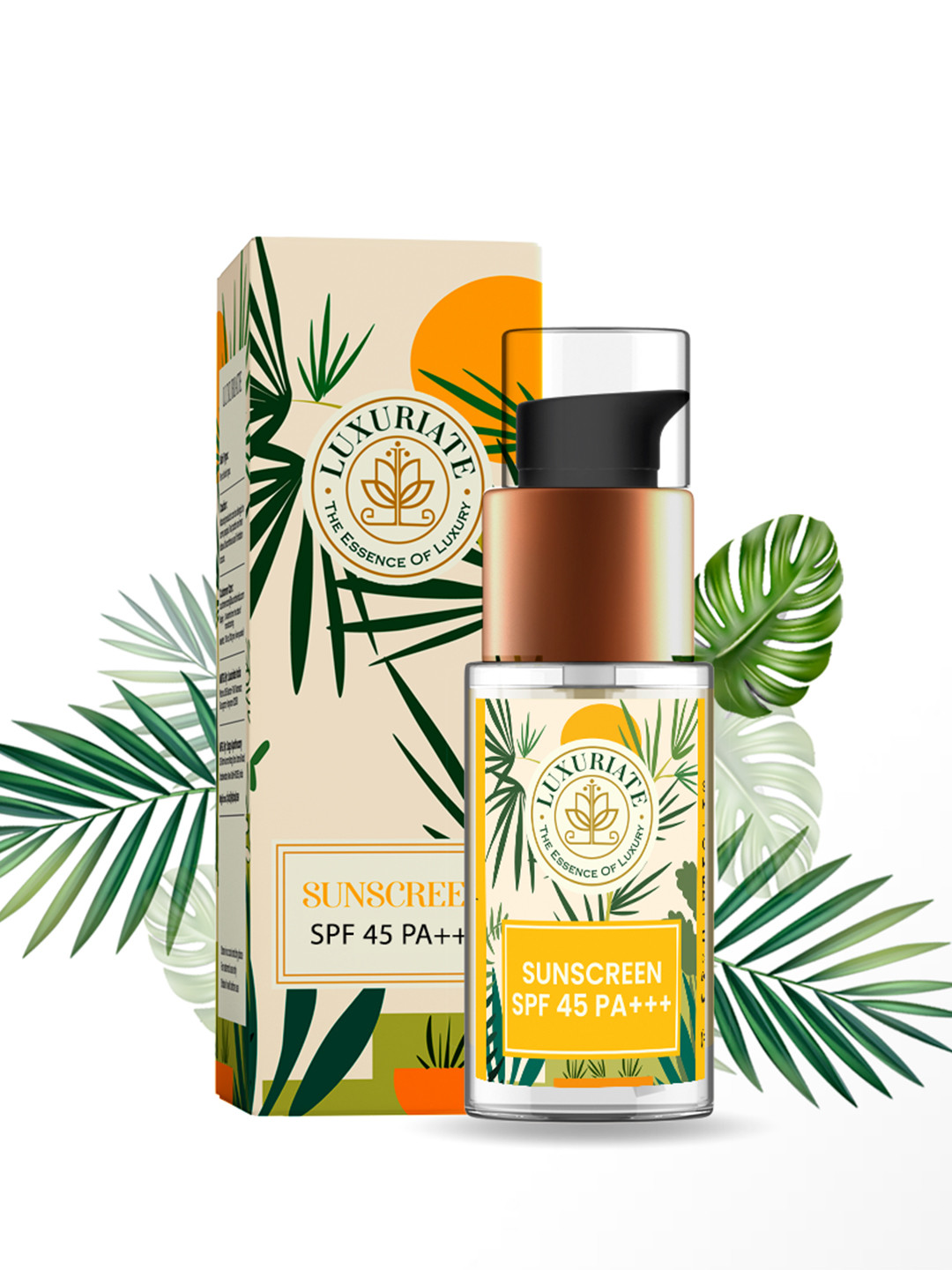 LUXURIATE Vitamin C Sunscreen Cream SPF45 PA+++ - 30ml