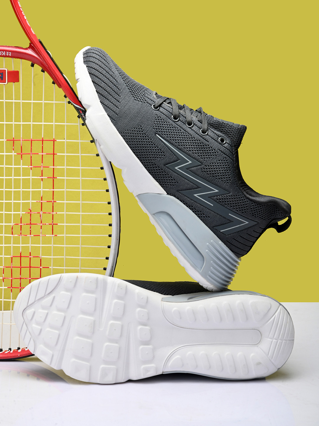Mast & Harbour Men Running Non-Marking Sports Shoes
