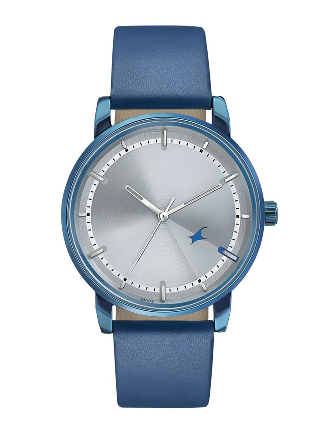 Fastrack Men Embellished Leather Straps Analogue Watch 3278QL01