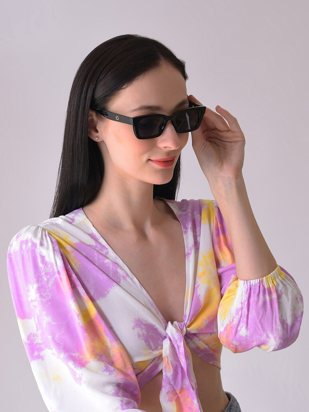 HAUTE SAUCE Women Sunglasses with UV Protected Lens SUM23_HSSG1141