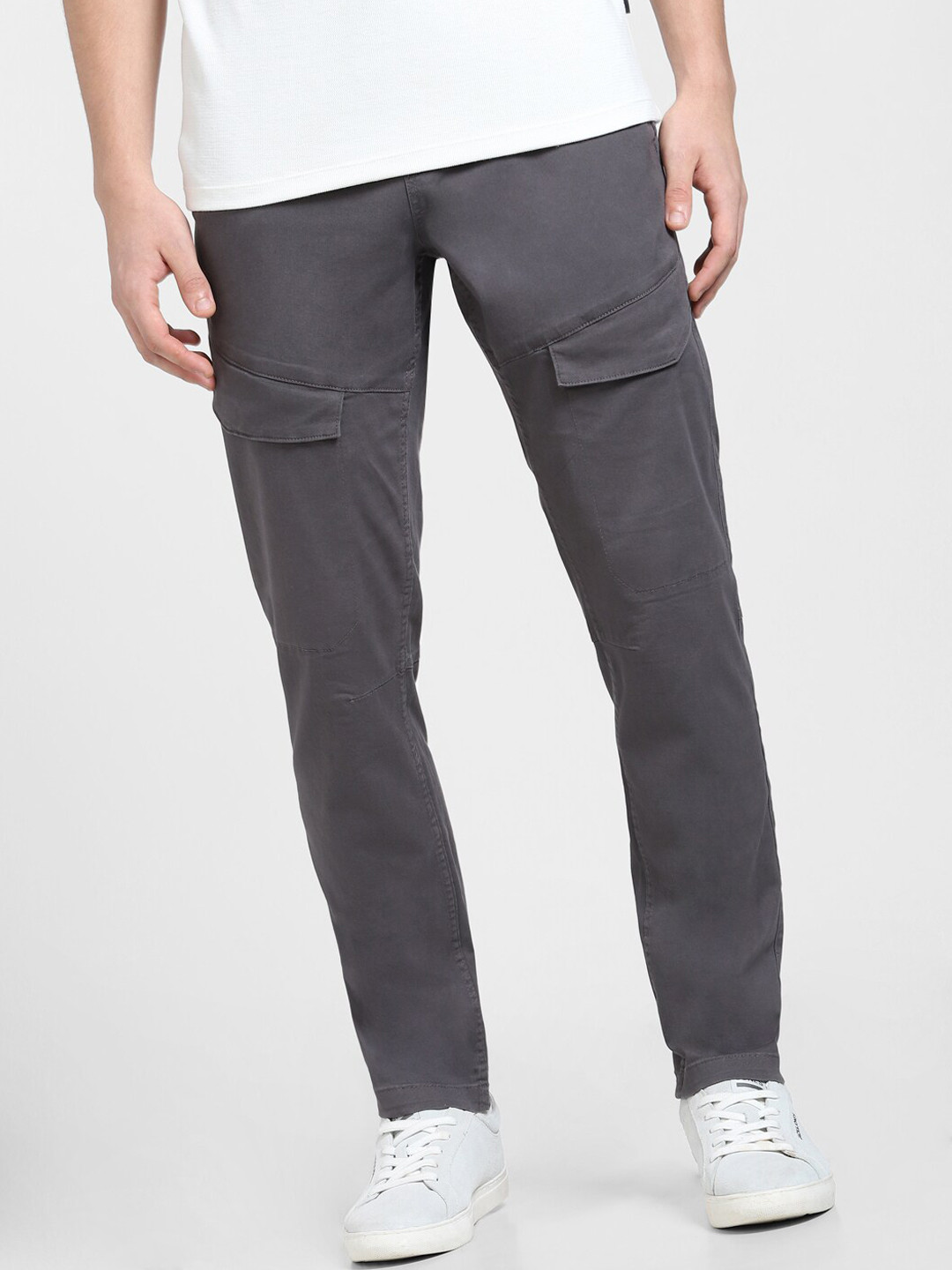 Jack & Jones Men Cotton Cargos Trouser