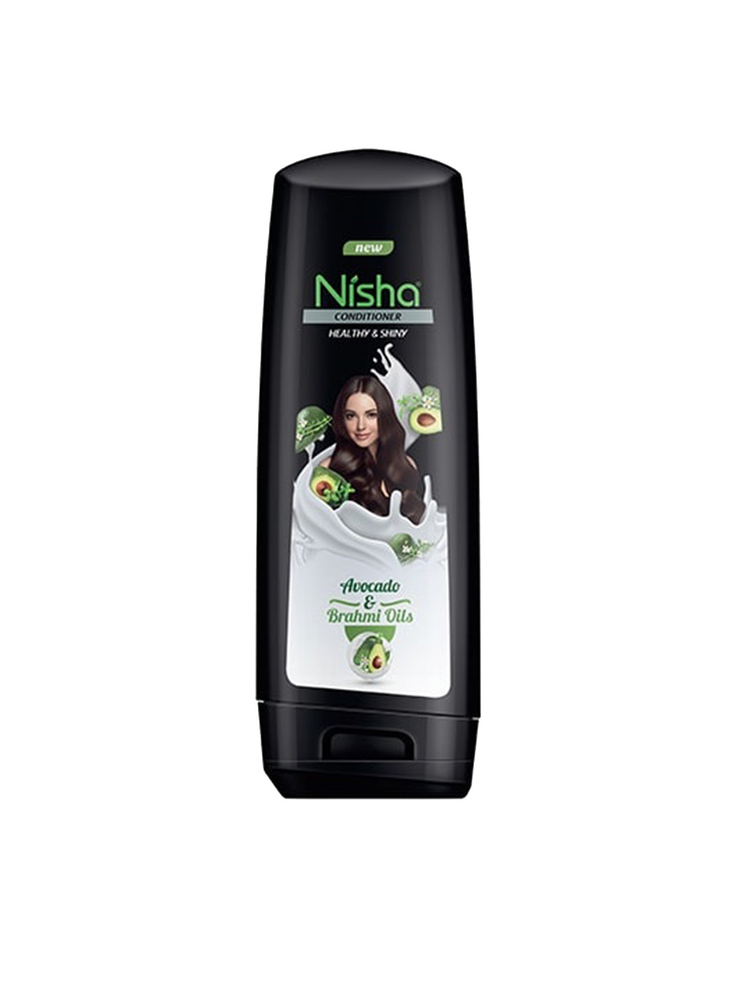 Nisha Naturally Healthy & Shiny Hair Conditioner With Avocada & Brahmi Oils 180 ml