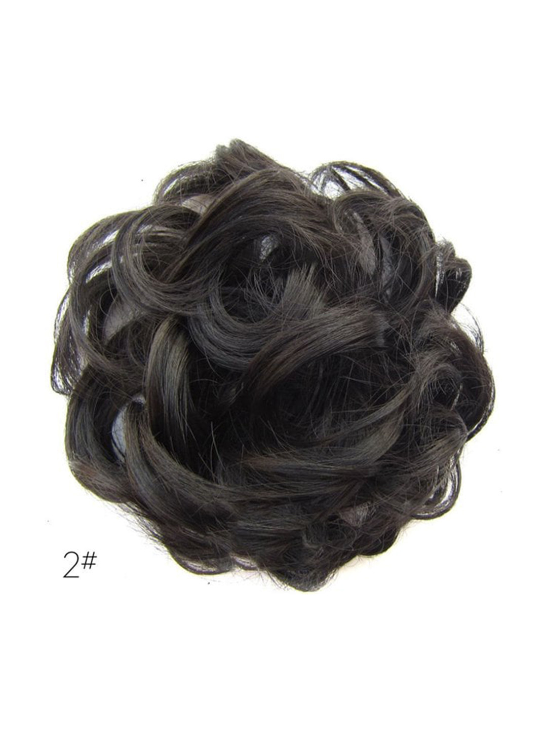 CHANDERKASH Women Natural Brown Pack of 1 Synthetic Messy Hair Bun Extensions Scrunchies