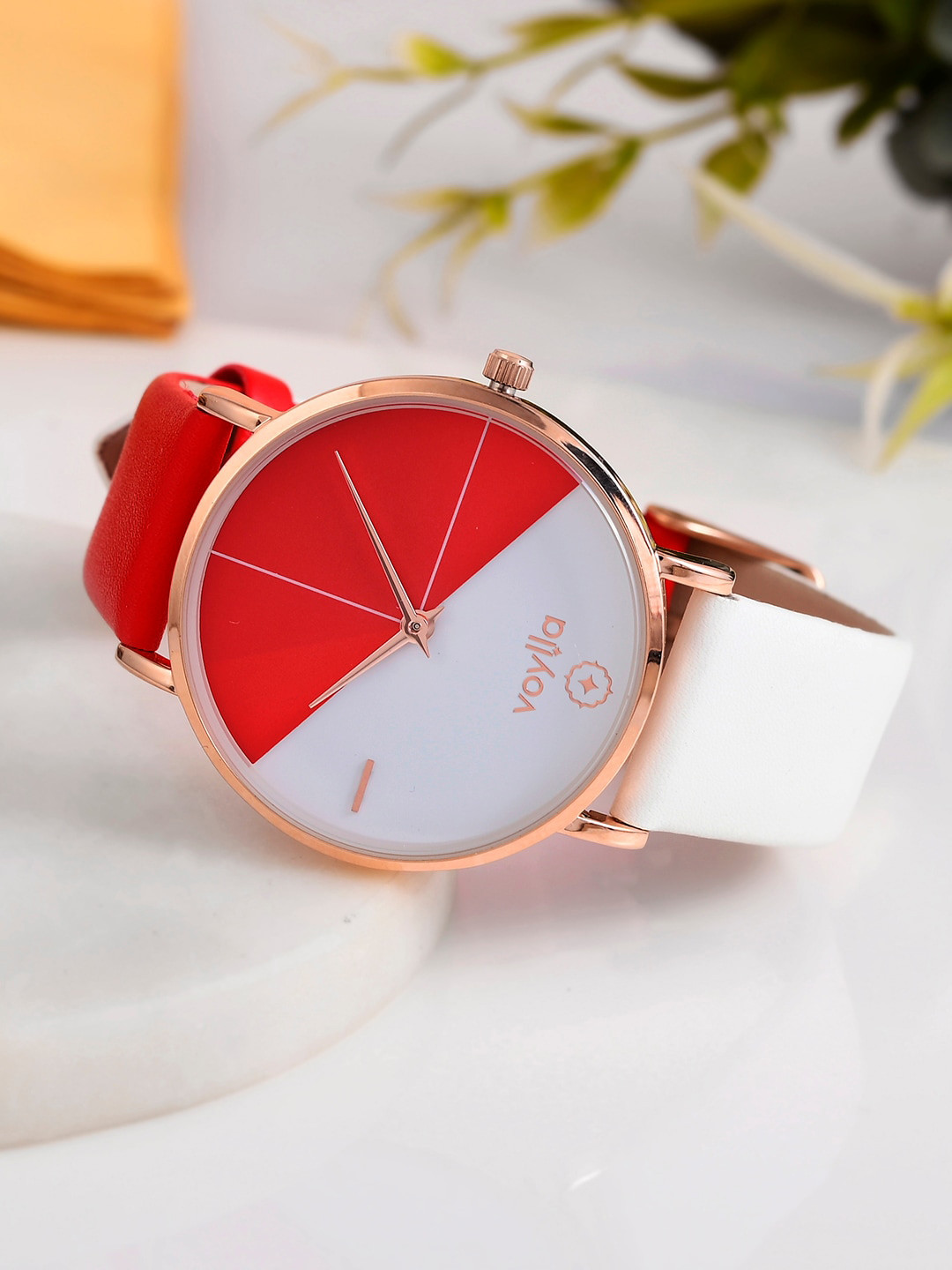 Voylla Women Leather Bracelet Style Straps Analogue Watch-8905124489521