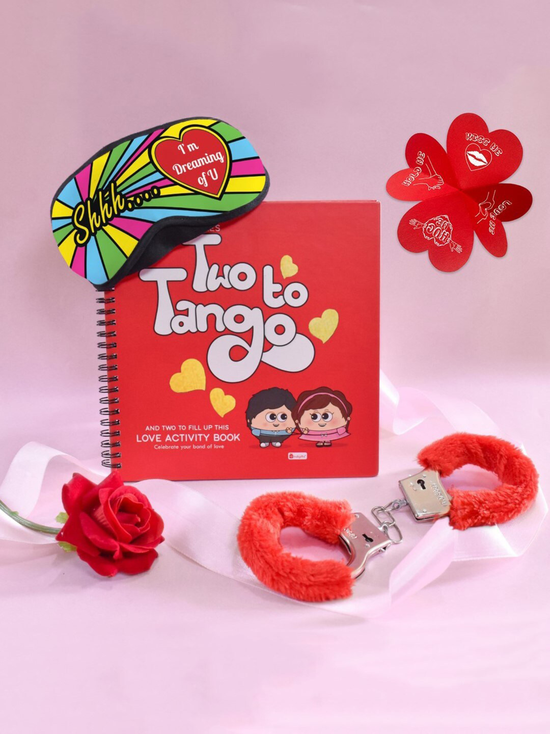 Indigifts 4-Pieces Valentine Day Gift Set