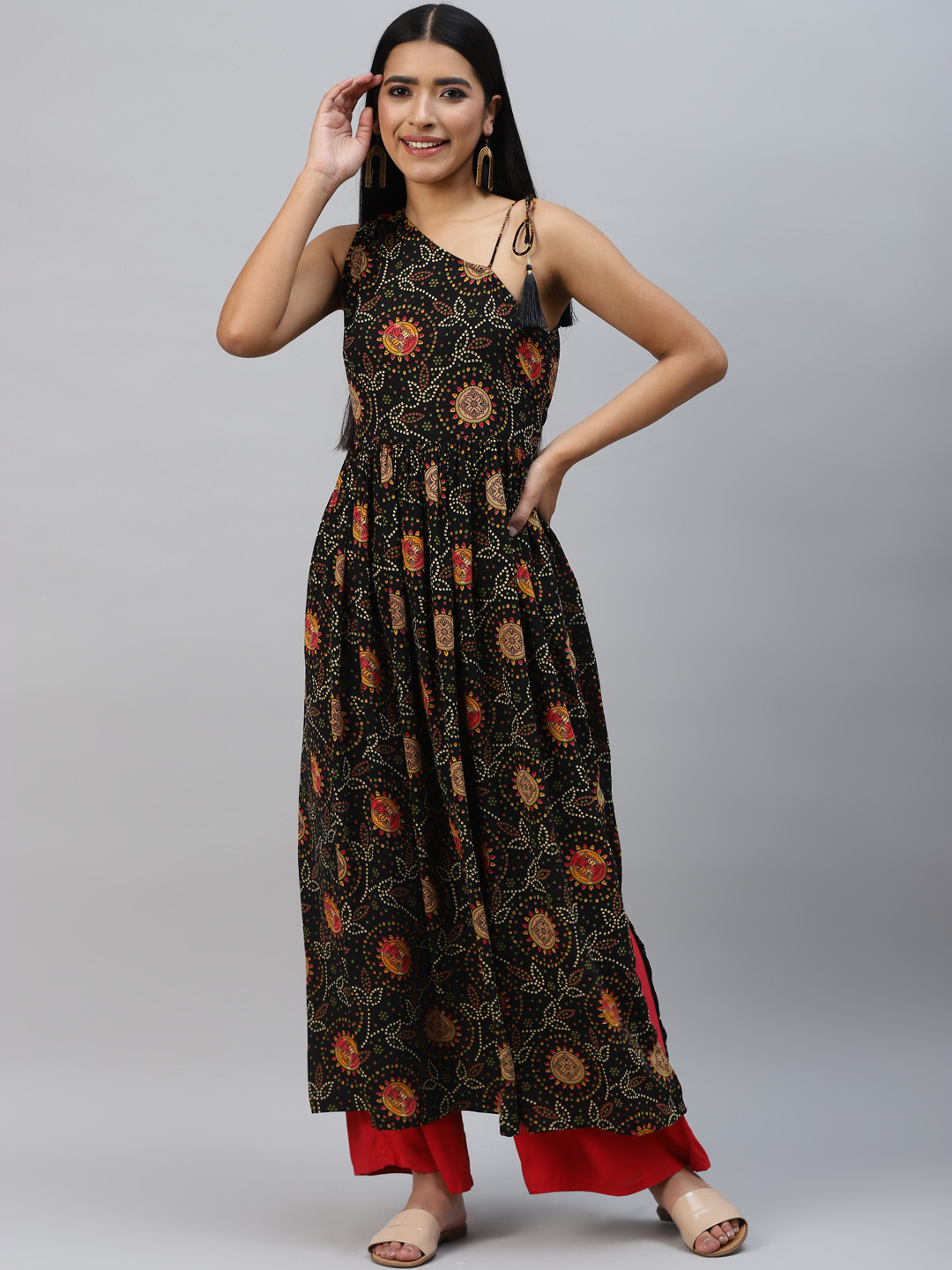 Poshak Hub Women Floral Printed Kurta