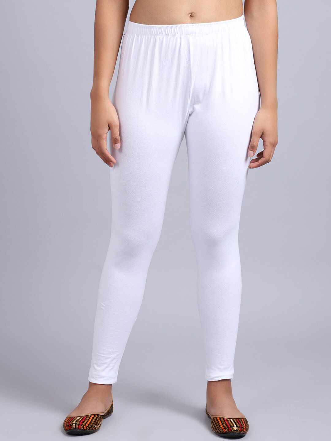 GRACIT Ankle-Length Cotton Lycra Leggings