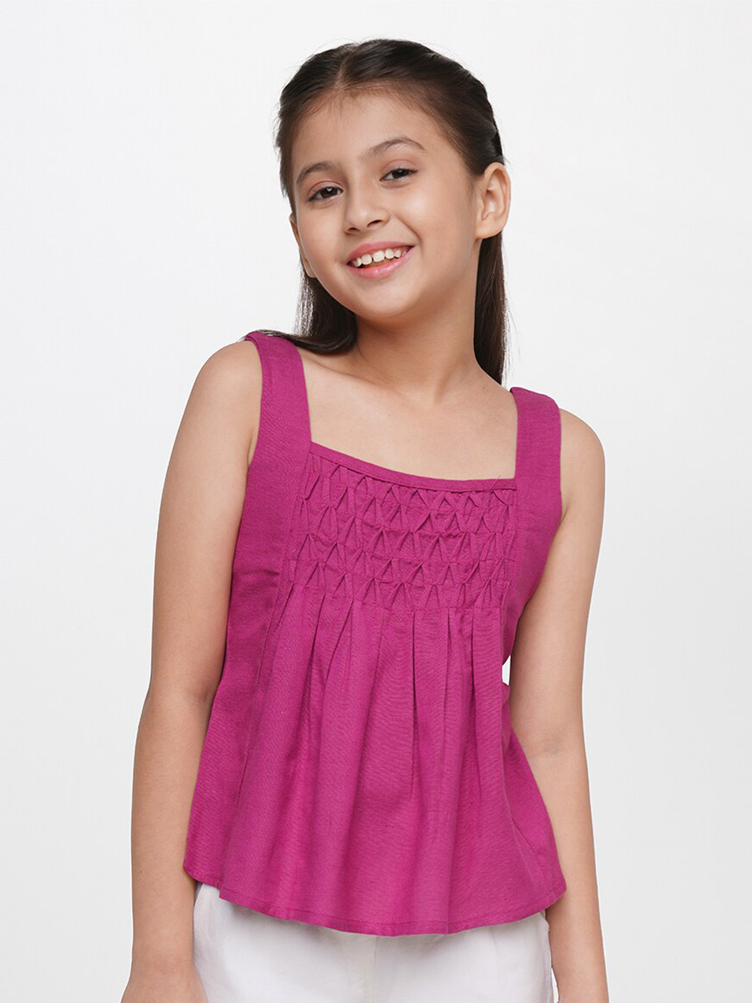 AND Girls Square Neck Top
