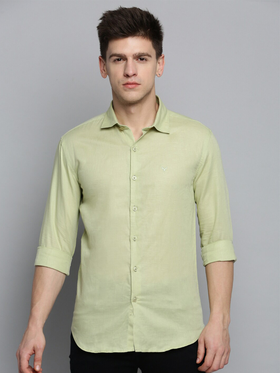 SHOWOFF Men Sea Classic Casual Cotton Shirt