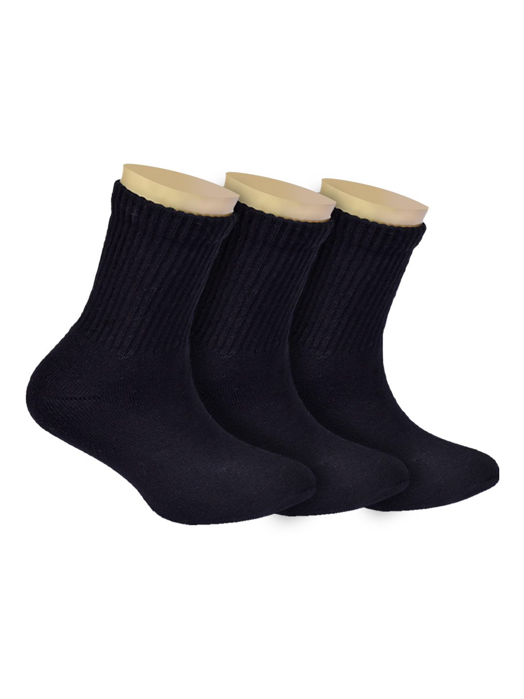 FOOTPRINTS Pack of 3 Anti-Odor Organic Cotton & Bamboo Above Ankle-Length Socks