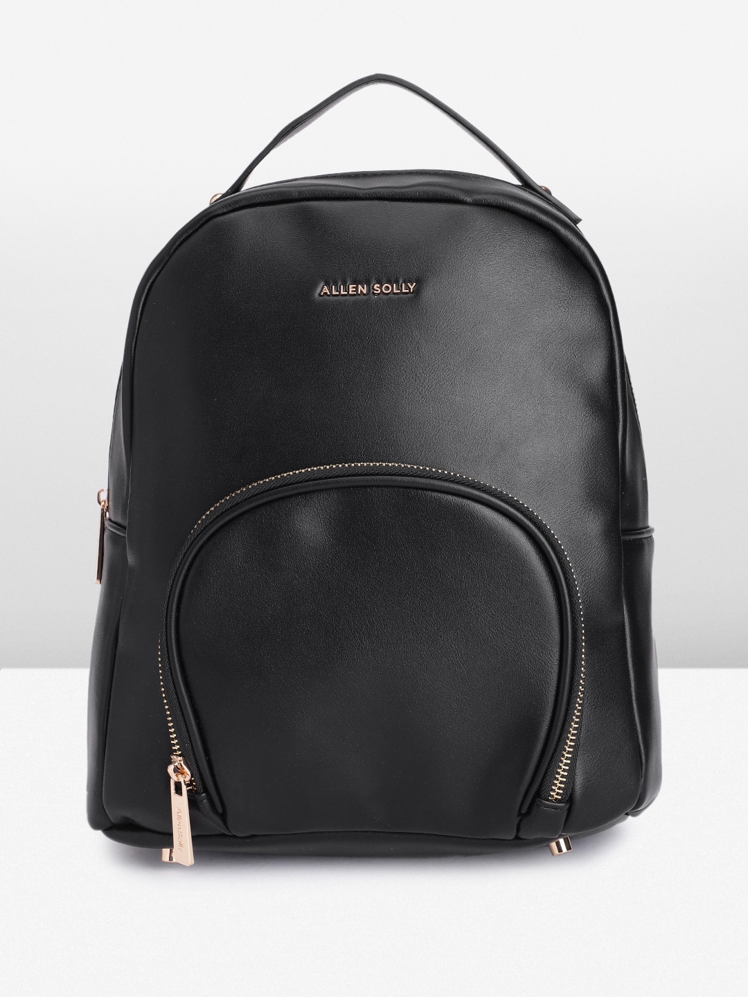 Allen solly black clearance backpack