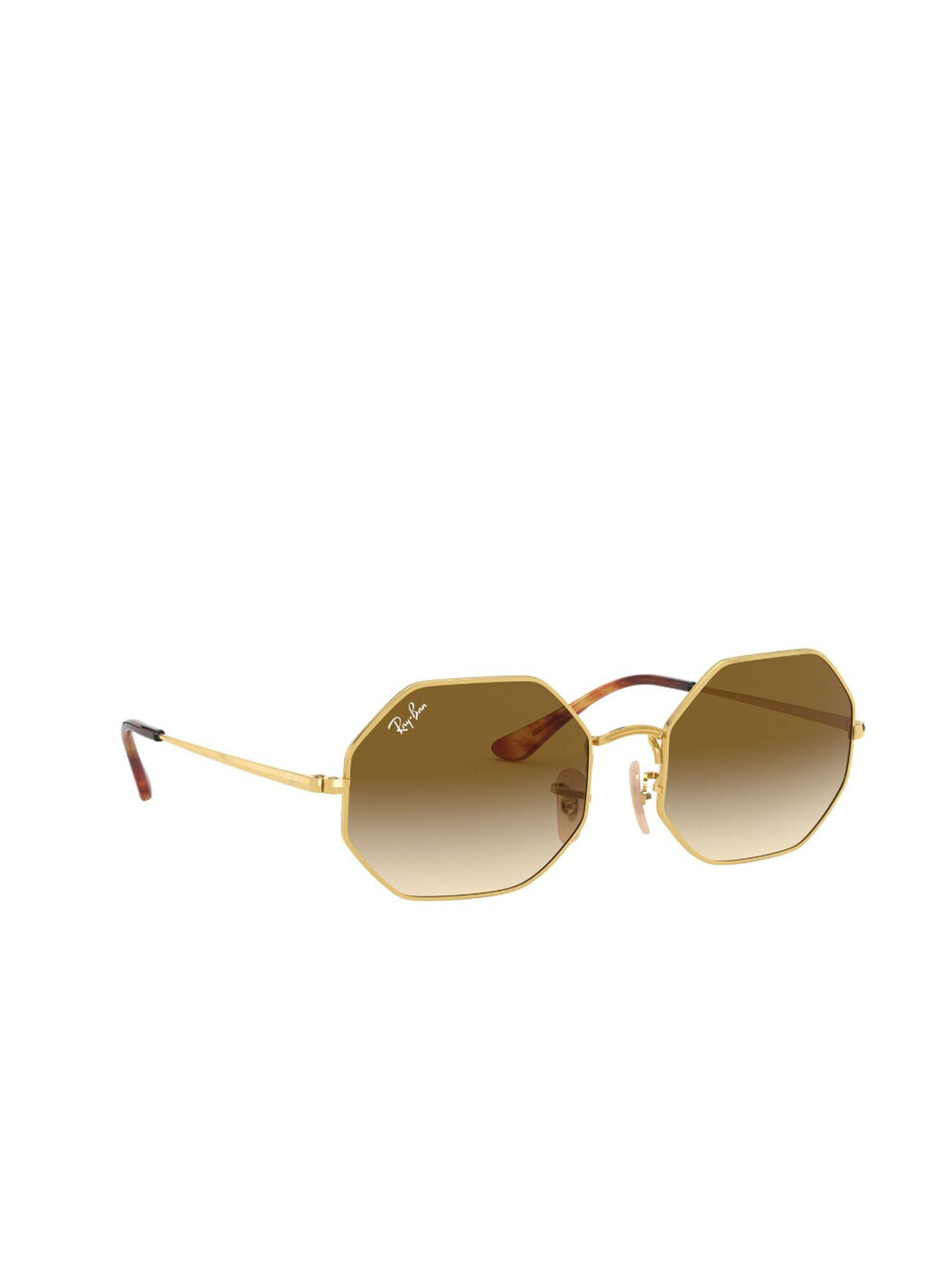 Ray-Ban Unisex Gradient Brown Lens Rectangle Sunglasses - 0RB197291475154