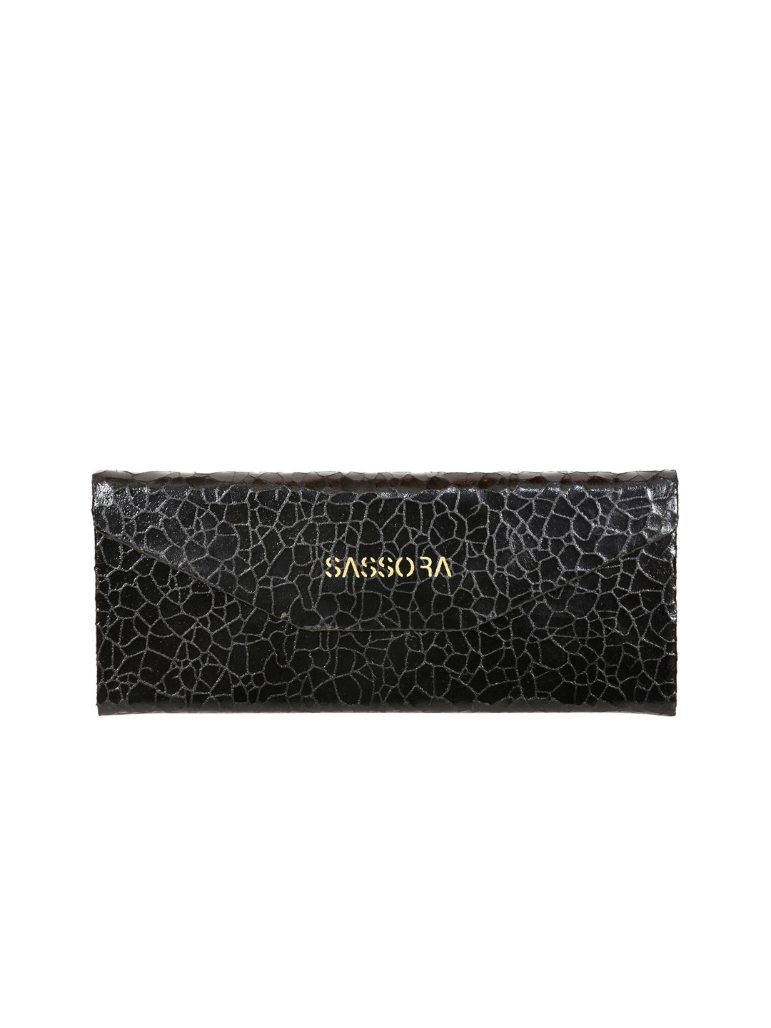 Sassora Textured Leather Sunglass Case