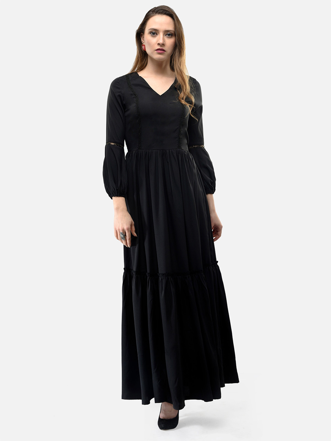 V&M Tiered Maxi Dress