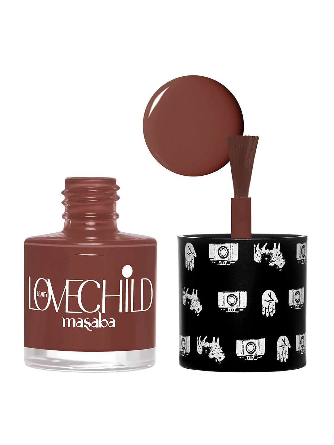 Lovechild Masaba The Classics Long Lasting Shimmer Nail Enamel 8ml - Bhura 23