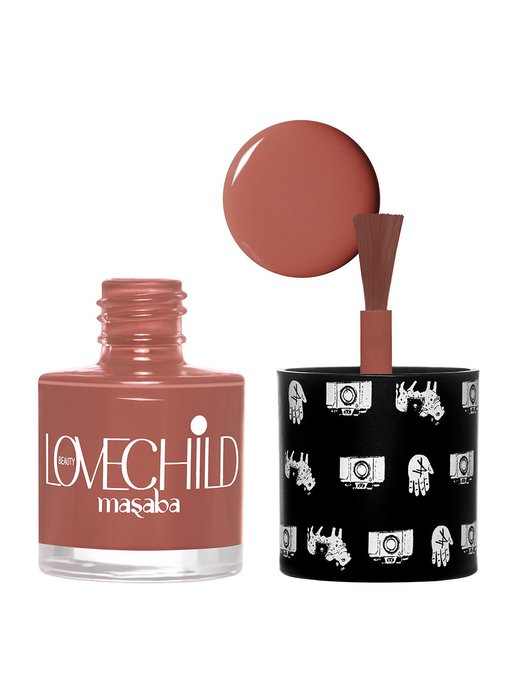 Lovechild Masaba The Classics Long Lasting Shimmer Nail Enamel 8ml - Saanwali 22