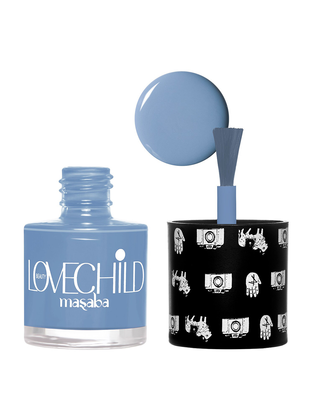 Lovechild Masaba The Classics Long Lasting Shimmer Nail Enamel 8ml - Adaa 07