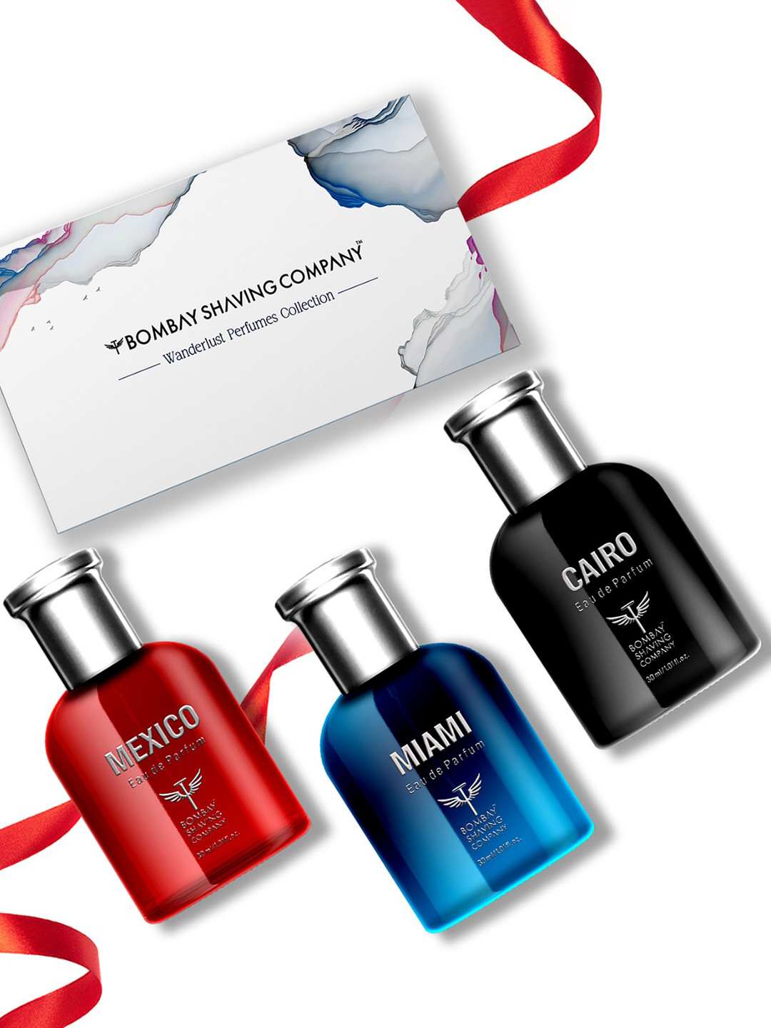 Bombay Shaving Company Premium Perfume Gift for Men - 30 ml each