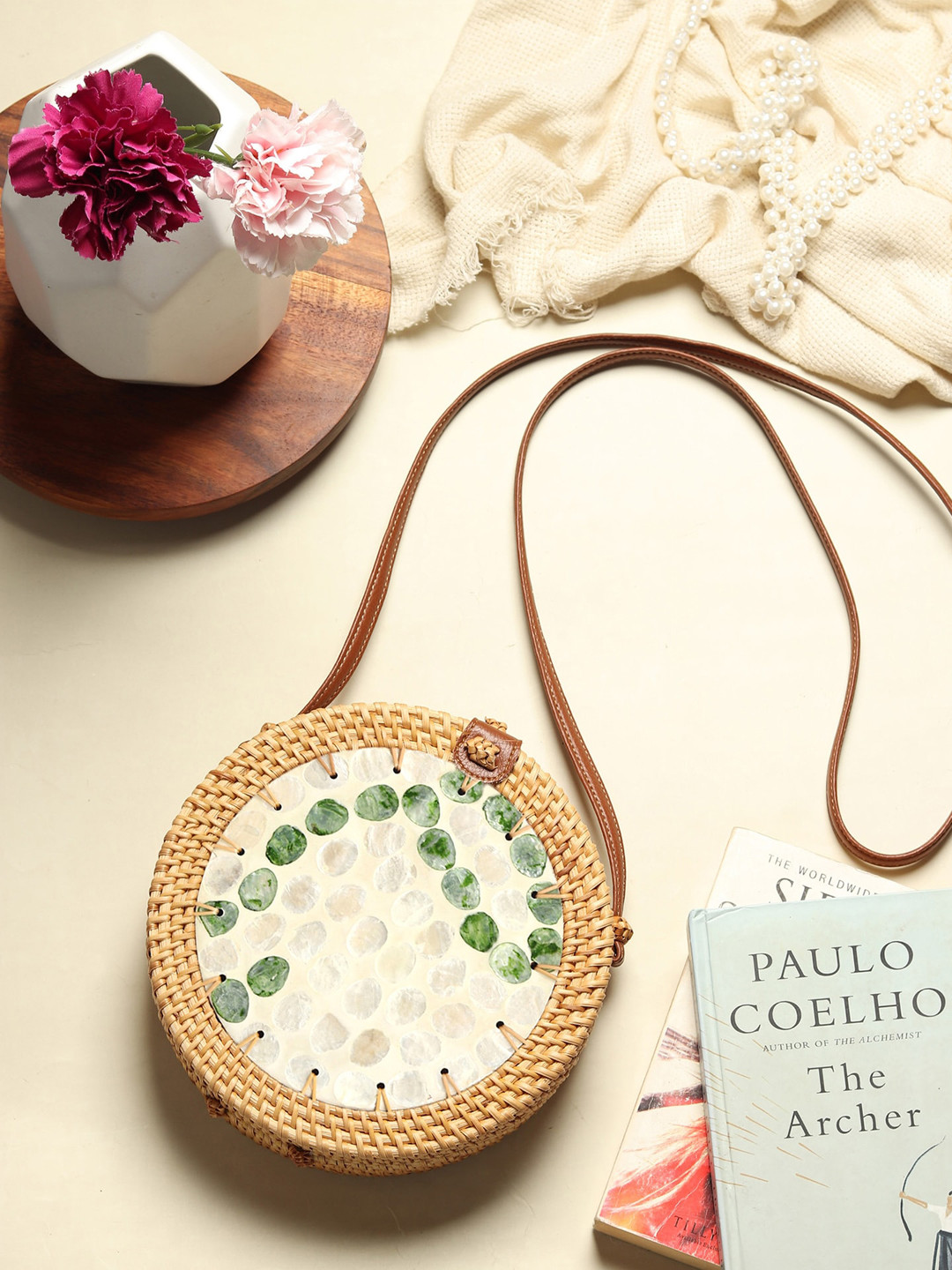 HABERE INDIA Structured Sling Bag