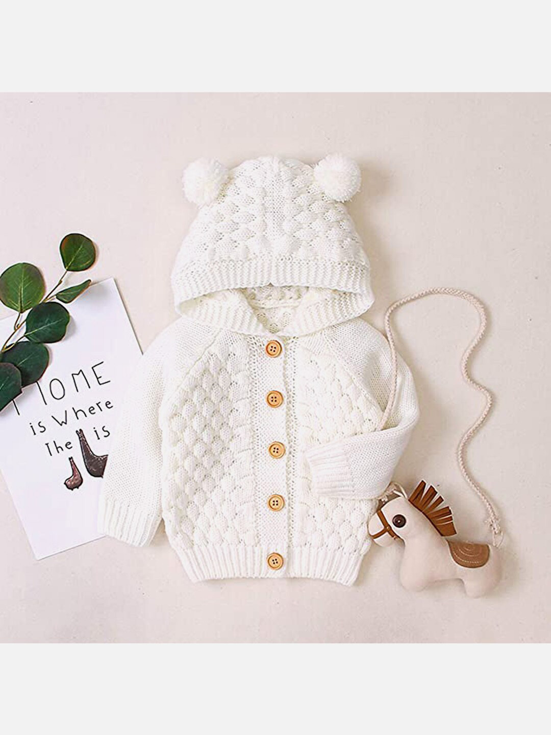 Little Surprise Box LLP Kids Cable Knit Cardigan