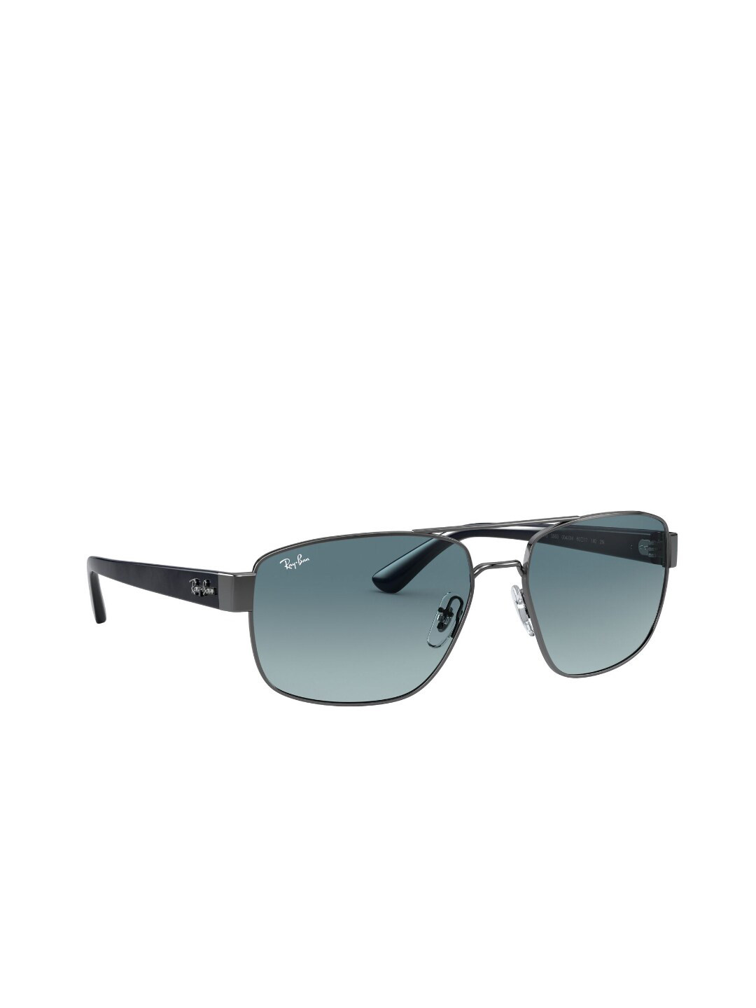 Ray-Ban Men Gradient Blue Lens Irregular Sunglasses - 0RB3663004/3M60