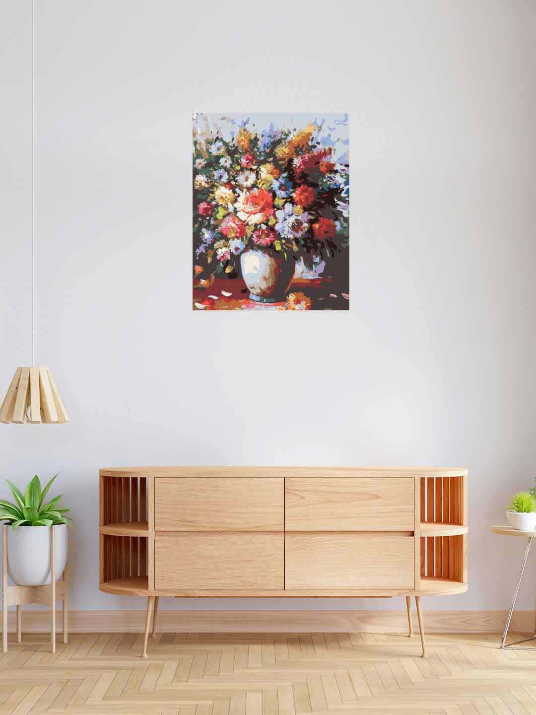 RANGOLI Canvas Wall Rectangle Paintings Wall Art -16 x 23 In