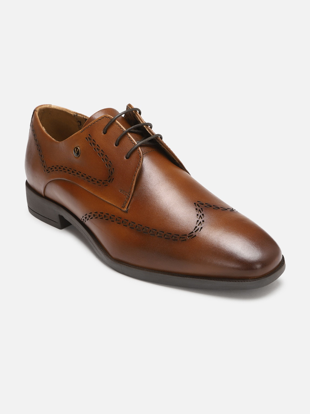Van Heusen Men Lace-Ups Leather Formal Derbys