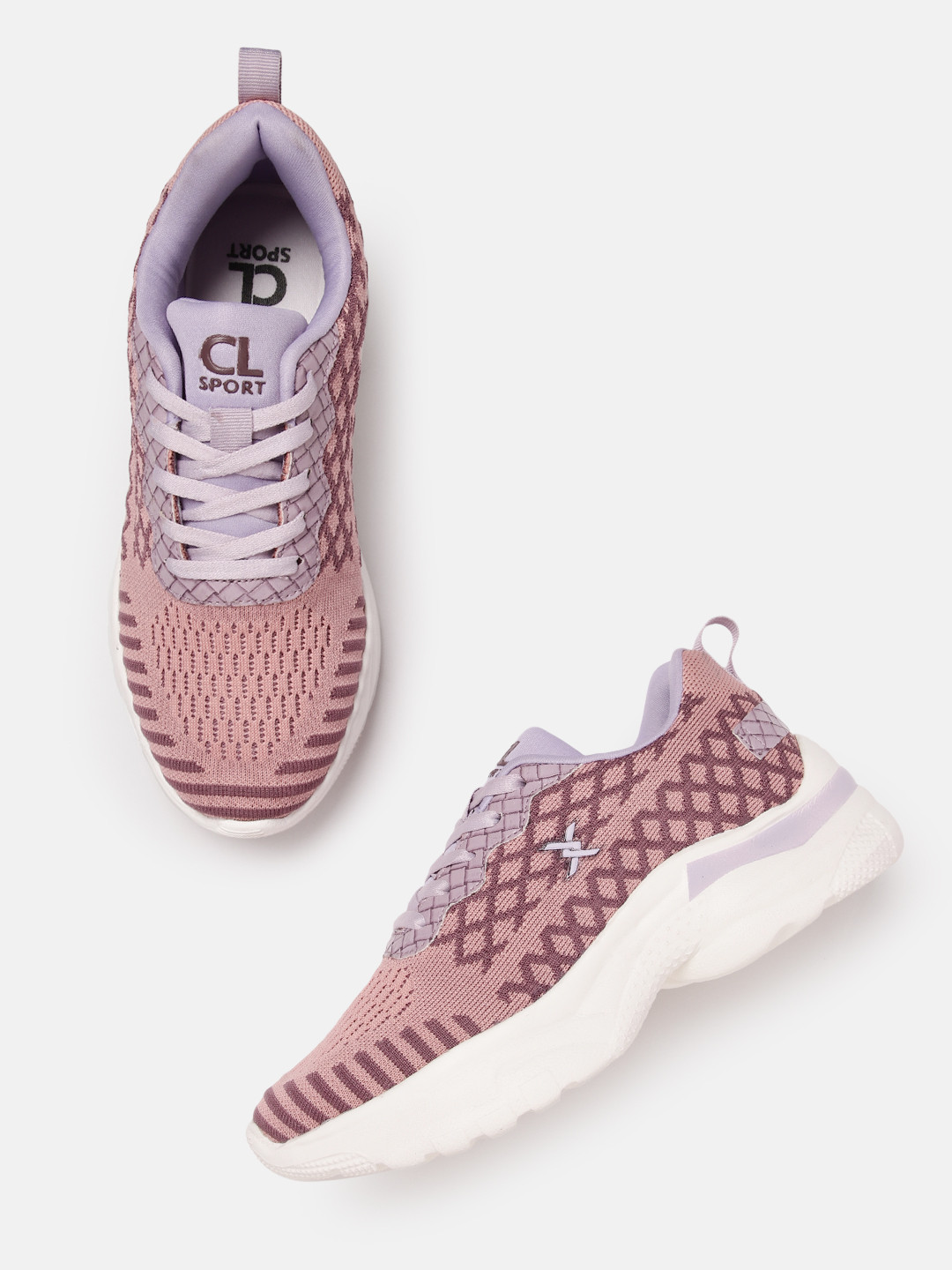 Carlton London sports Women Woven Design Sneakers