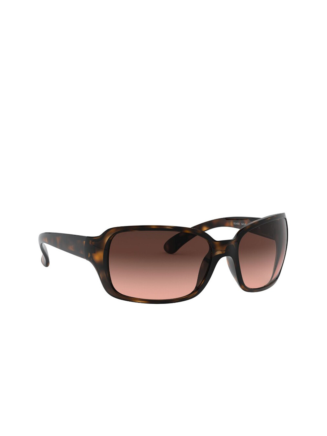 Ray-Ban Women Gradient Brown Lens Square Sunglasses - 0RB4068642/A560