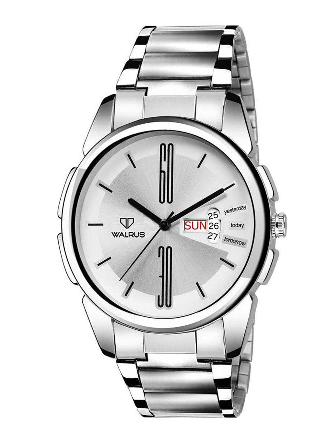 Walrus Men Brass Dial & Stainless Steel Bracelet Style Straps Watch WWTM-AST-XII-070707