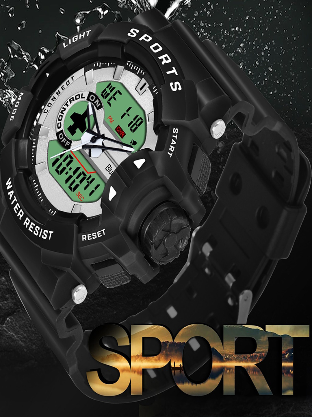 Walrus Men Dial & Straps Analogue and Digital Sports Watch EWTM-SPORTS-V-070202