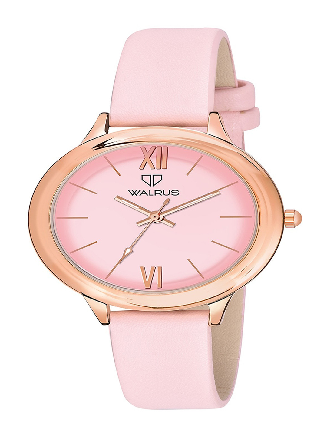 Walrus Women Brass Dial & Leather Straps Analogue Watch WWTW-VENICE-VII-121212