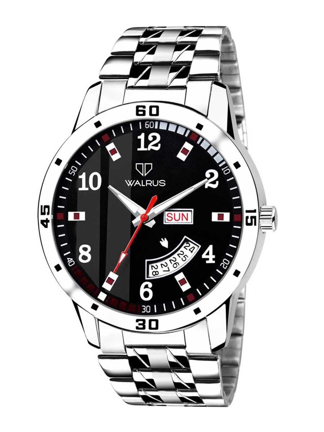 Walrus Men Brass Printed Dial & Stainless Steel Bracelet Style Watch WWTM-AST-XI-020707