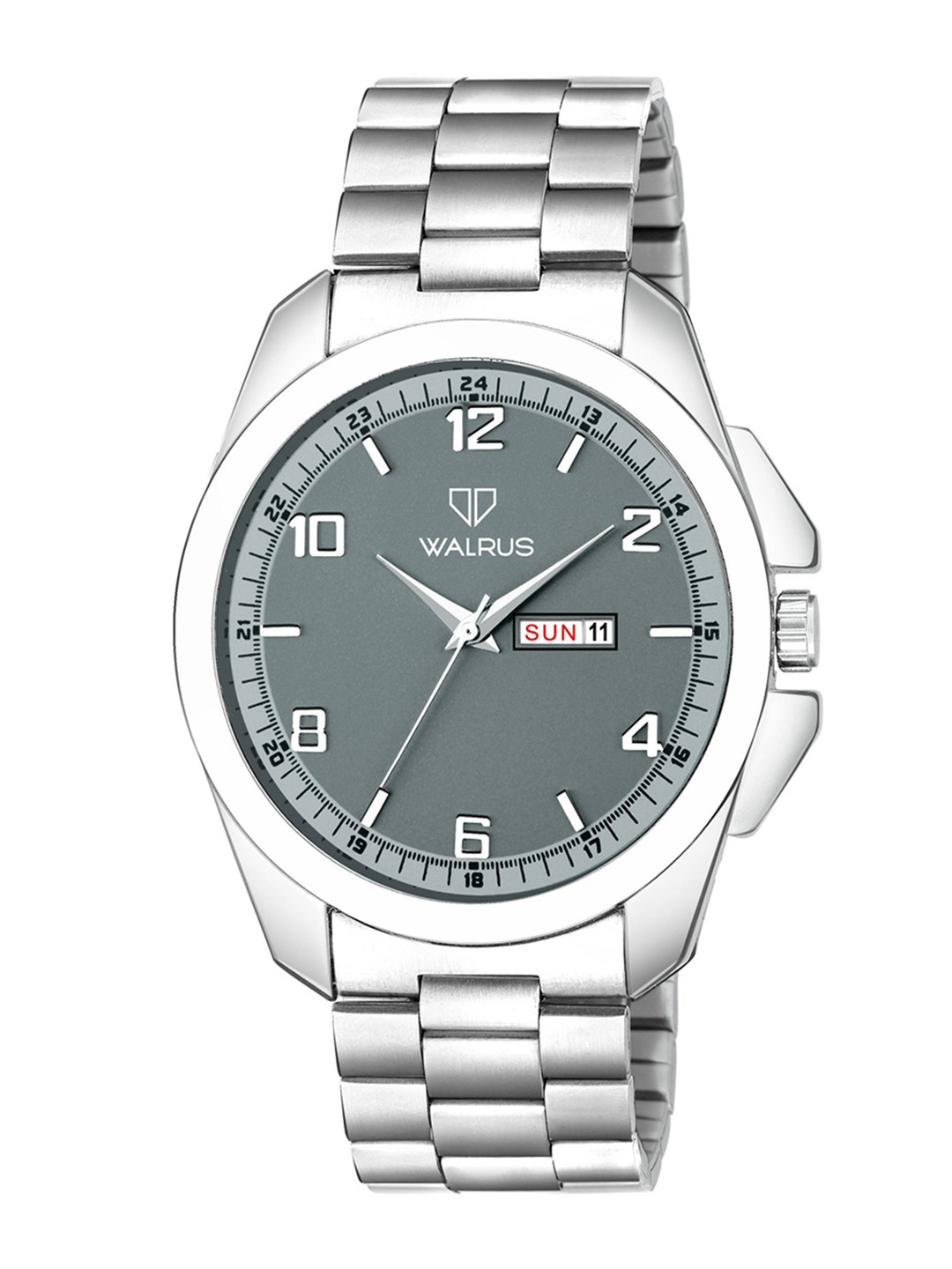 Walrus Men Brass Dial & Stainless Steel Bracelet Style Analogue Watch WWTM-MVRK-341818