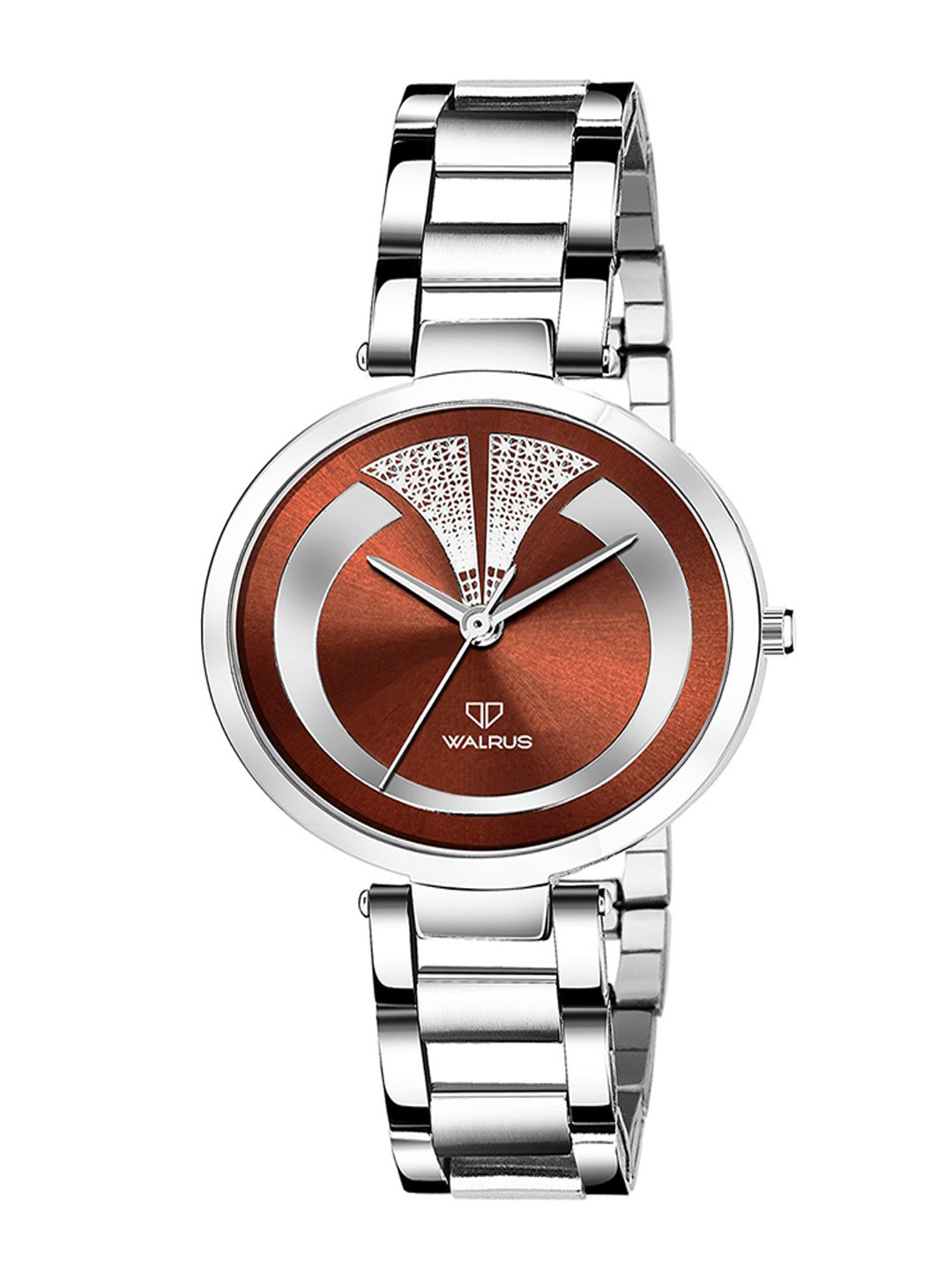 Walrus Women Brass Embellished Dial & Steel Bracelet Style Watch WWTW-ALICE-VIII-090707