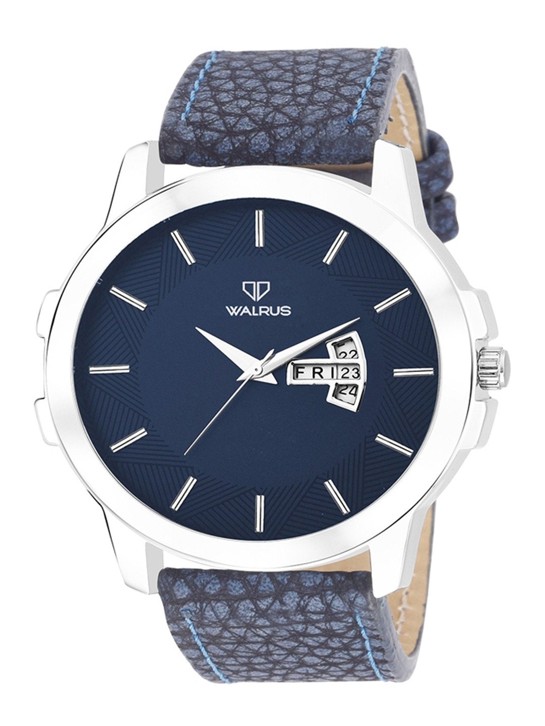 Walrus Men Brass Printed Dial & Straps Analogue Watch WWTM-INVC-XVI-030307