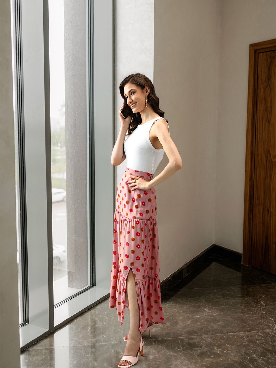 Floral 2025 skirt myntra