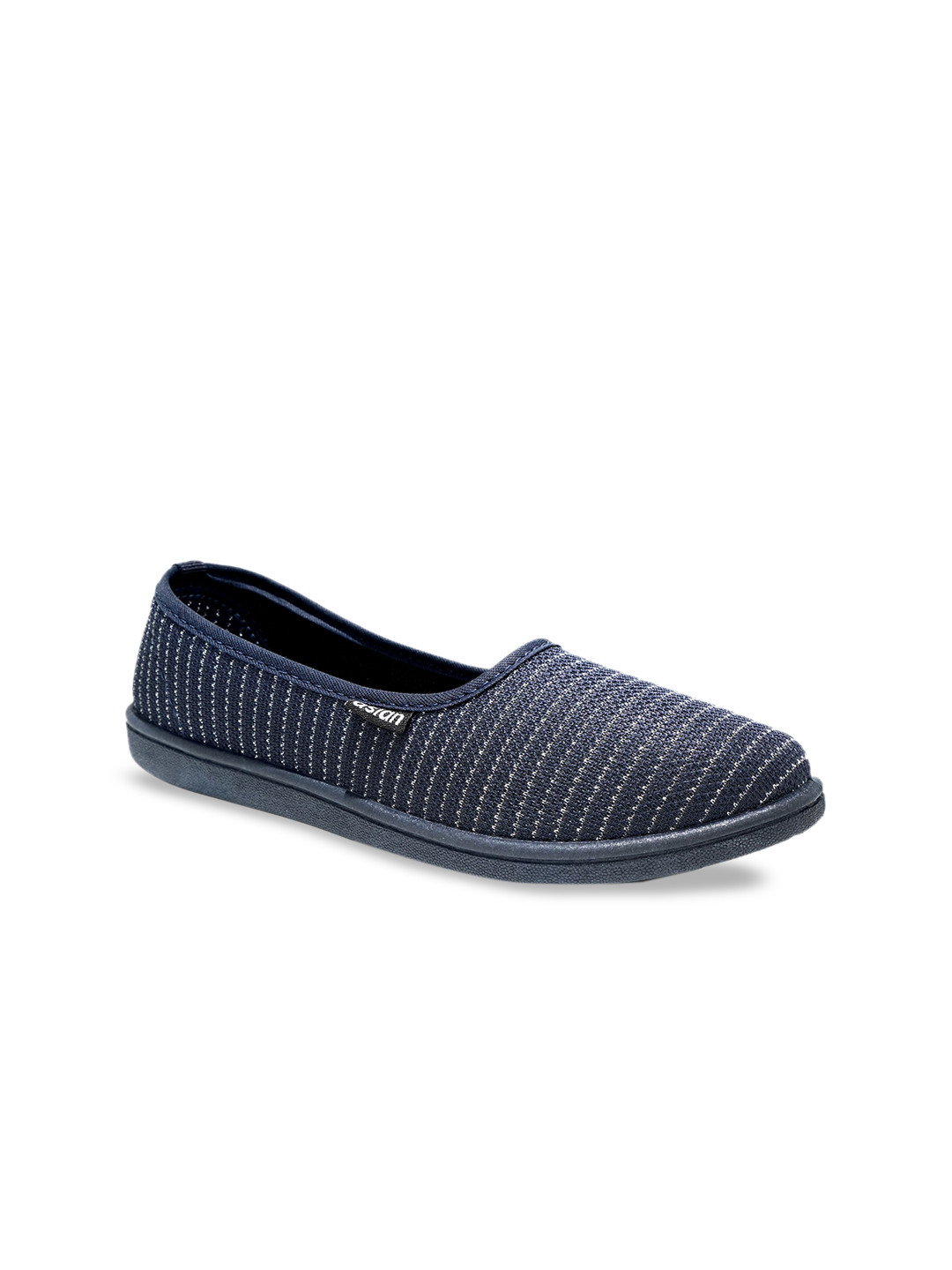 ASIAN Women Woven Design Lightweight Slip-On Sneakers