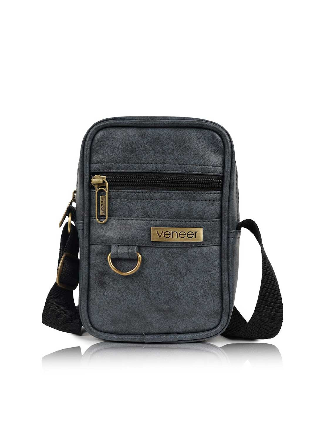 Veneer Men Casual Side Crossbody Sling Bag