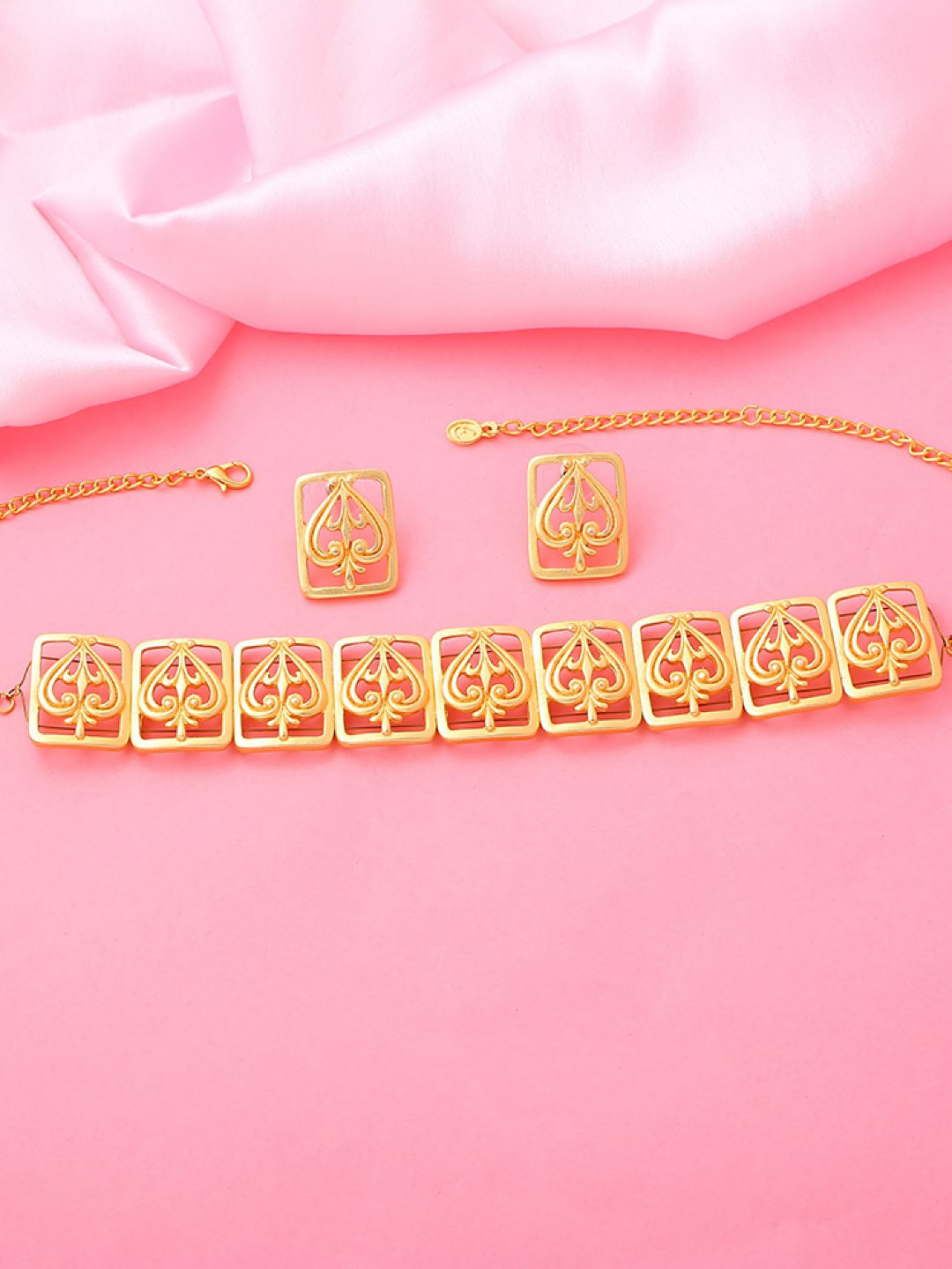 Estele Gold Plated Charming Designer Jewellery Set
