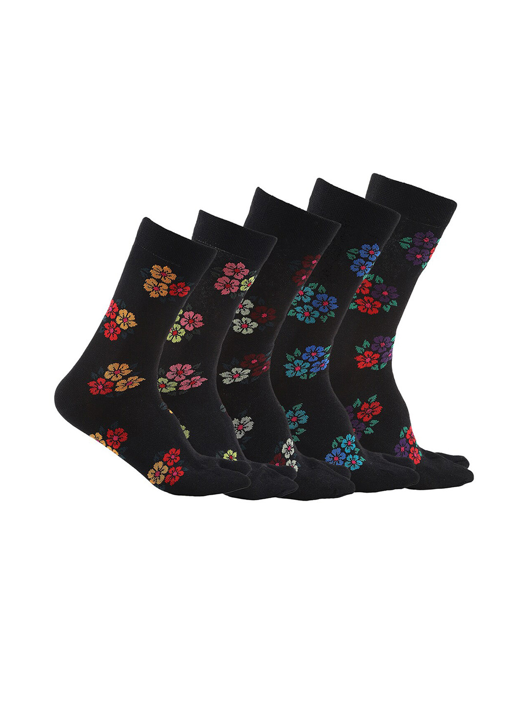 MARC Women Pack Of 5 Calf-Length Socks