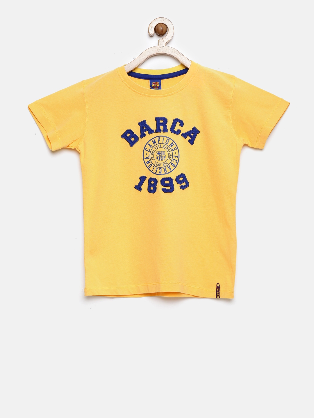 barcelona t shirt yellow