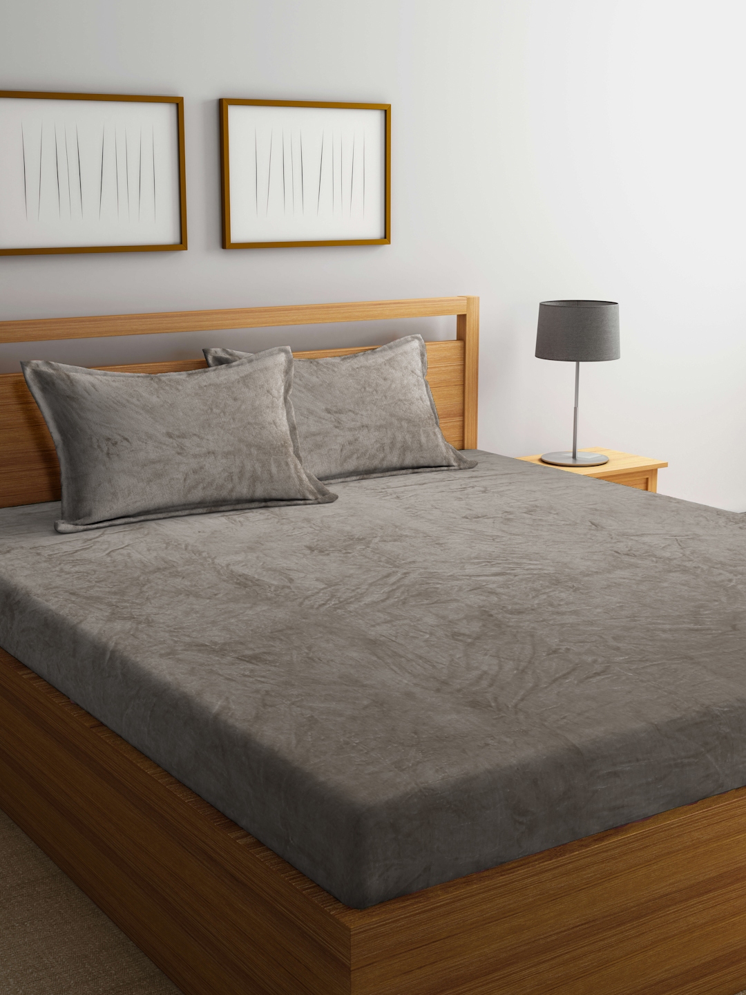 Woolen bed sheet with pillow cover cheap