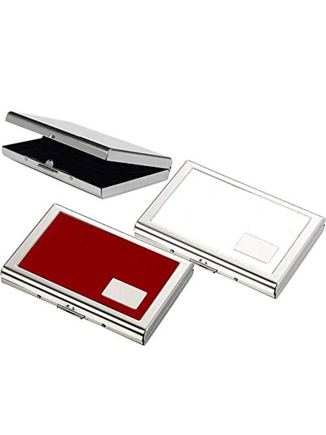 StealODeal Set of 3 Stainless Steal Card Holder