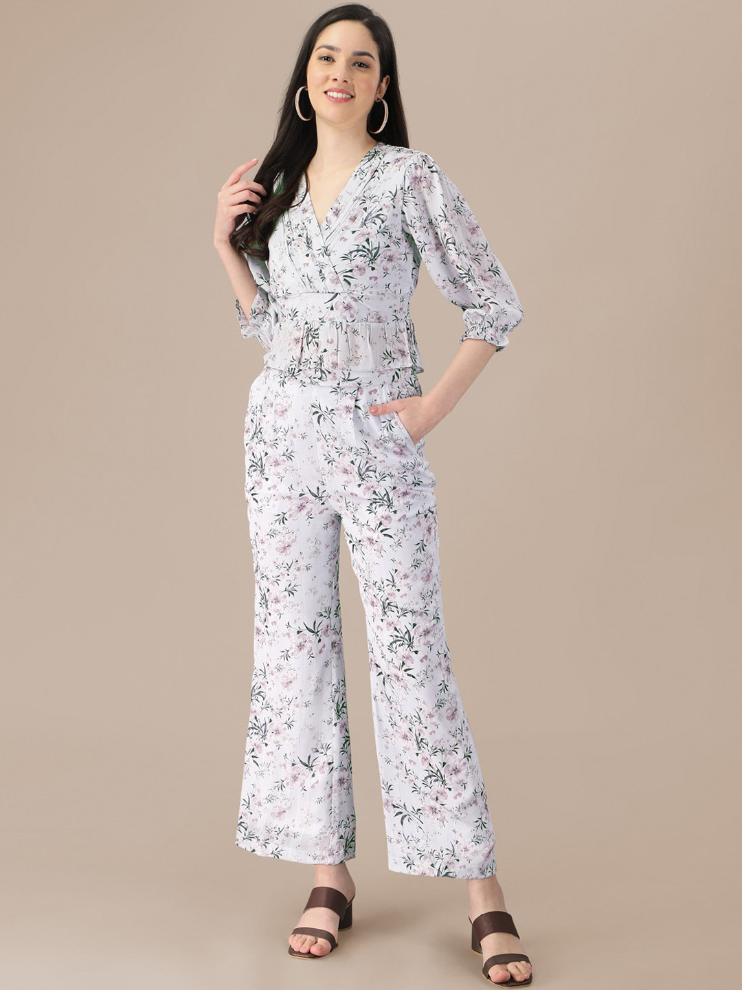 Masakali.Co Women Printed American Crepe Co-Ord Set